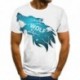New arrival men's casual T-shirt 3D printing fashion animal wolf printed Short Sleeve T-Shirt Funny men's round neck 3D men Tees