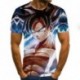 Funny Men's T-Shirt Anime Harajuku Tops 3D Graphic T-Shirt Summer Round Neck Shirt Boys Apparel Plus Size Streetwear