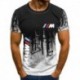 2021 Men T-shirts Sports Summer Custom Men's 3D Printed Top Solid Round Neck T-Shirt Casual Hip Hop Men's Loose  Short Sleeve