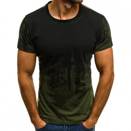 Men Camouflage Printed  Male T Shirt Bottoms Top Tee Male Hiphop Streetwear Long Sleeve Fitness Tshirts Dropshipping